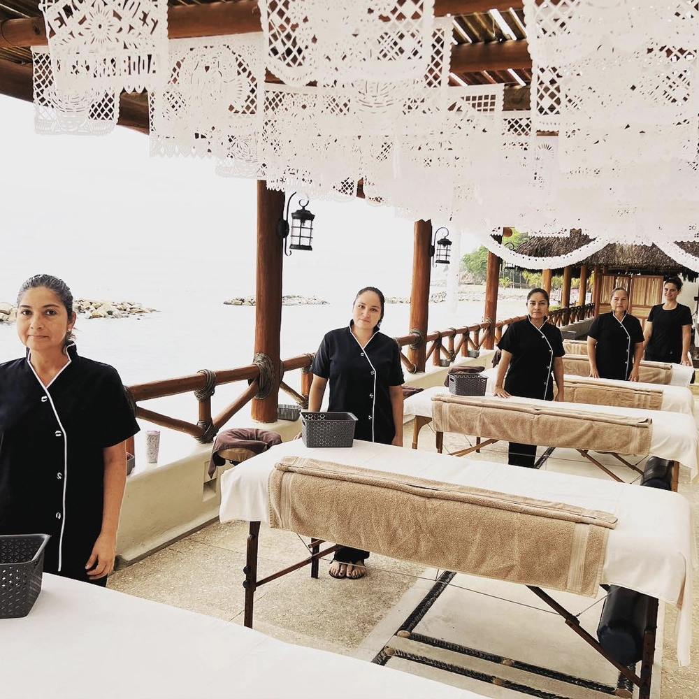 Relaxing full-body massage at a private villa in Puerto Vallarta.